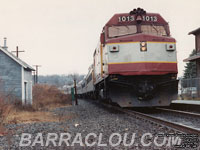 MBTA 1013 - F40PH (built by EMD in 1980 and rebuilt in 1989-90 by Bombardier)
