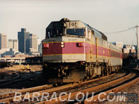 MBTA 1014 - F40PH (built by EMD in 1980 and rebuilt in 1989-90 by Bombardier)
