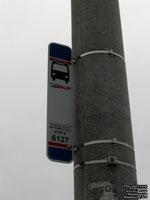 Brampton Transit Stop Sign