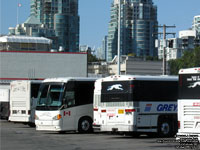 Greyhound Canada 1184 (2001 MCI D4500) and 1026