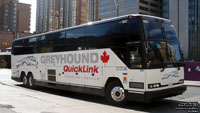 Greyhound Canada Quicklink 1257 - ex-Hotard H-130 (1999 Prevost H3-45)