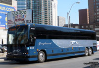 Greyhound Lines 86025 - 2009 Prevost X3-45 (on the Canadian route between Toronto and Ottawa)