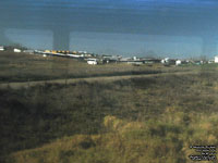 Bus scrap yard in Northern Alberta