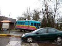 Mt Hood Railroad railbus