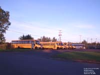 Autobus Thomas school buses at the Drummondville,QC plant