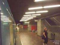 STM - Metro de Montreal - L'Assomption station - Green Line