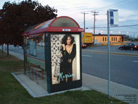 STM bus stop sign