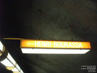 STM - Metro de Montreal - Direction Henri-Bourassa - Orange Line