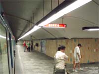 STM - Metro de Montreal - Papineau station - Green Line