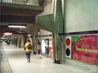 STM - Metro de Montreal - Peel station - Green Line