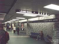 STM - Metro de Montreal - Place des Arts station - Green Line