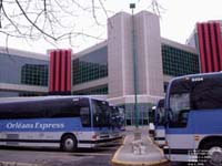 Some Orleans Express coaches staying over Quebec City.