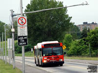OC Transpo 6112 - 2002 New Flyer D60LF - Retired - Was tested by Montreal STM 