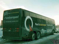 La Quebecoise 9620 (Parti Quebecois scheme) - 1996 Prevost H3-45