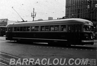 San Francisco Muni 1005 PCC streetcar built in 1948