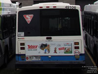 CMTS / STS 49106 - Old CMTS paint scheme with new STS logo added on later. (1999 Novabus LFS)
