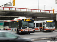 Toronto Transit Commission - TTC 1072 - 2006 Orion VII Hybrid and Mississauga Transit 0615