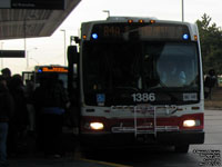 Toronto Transit Commission - TTC 1386 - 2008 Orion VII NG Hybrid