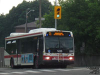 Toronto Transit Commission - TTC 1415 - 2008 Orion VII NG Hybrid