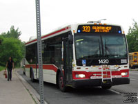 Toronto Transit Commission - TTC 1420 - 2008 Orion VII NG Hybrid