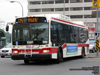 Toronto Transit Commission - TTC 1591 - 2008 Orion VII NG Hybrid