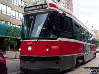 Toronto Transit Commission streetcar - TTC 4019 - 1978-81 UTDC/Hawker-Siddeley L-2 CLRV