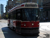 Toronto Transit Commission streetcar - TTC 4123 - 1978-81 UTDC/Hawker-Siddeley L-2 CLRV