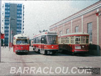 Toronto Transit Commission streetcar - TTC 4004 - 1977-78 UTDC/SIG L-1 CLRV prototype