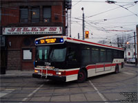 Toronto Transit Commission - TTC 7704 - 2005 Orion VII Low Floor
