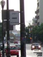 Panneau d'arrt interubain - interurban bus stop sign