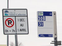 CIT Roussillon Bus Stop Sign