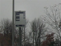 Panneau d'arrt d'autobus CIT Valle du Richelieu bus stop sign