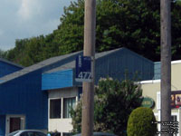 Panneau d'arrt Taxibus Sorel-Tracy bus stop sign