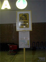 Panneau d'arrt Tecumseh Transit stop sign