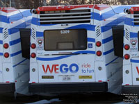 WEGO Niagara Falls Transit 5209 - 2012 Novabus LFX 62 ft.