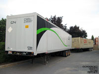 Canadian National We Deliver - CNRU 238587 - Manufactured in June 2011