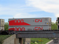 Canadian National - CNRU 287800 and CNRU 241271