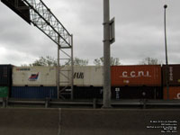 Marfret Marseille Fret and Maersk Line (CCNI) containers