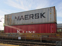 MRKU 319090(5) - Maersk Line and KKFU 806464(8) - Ocean Network Express (K Line)