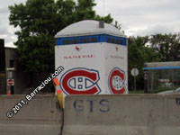 toilette chimique Canadien de Montréal porta-pottie