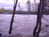 Inondations de la rivire Bulstrode