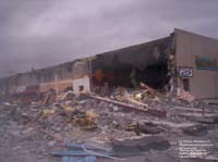 Quebec City (Beauport) Galeries Ste-Anne demolition demolition