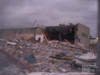 Quebec City (Beauport) Galeries Ste-Anne demolition demolition