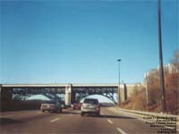 Prince Edward Viaduct, Don Valley Parkway / Ligne de mtro Bloor-Danforth de la TTC, Toronto,ON