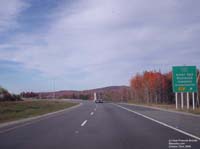 Semis on Quebec Highway 55