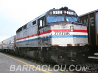 Amtrak 372 - F40PHR - Build with internal parts from SDP40F 509 - Now AMT Montreal 372