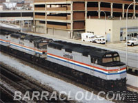 Amtrak 390 and 290 - F40PHR (Build with internal parts from SDP40F 546) - Sold to LTEX