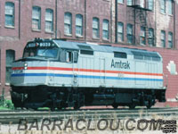 Amtrak 390 -  F40PHR (Build with internal parts from SDP40F 524)