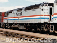 Amtrak 392 - F40PHR (Build with internal parts from SDP40F 523)