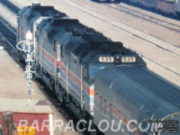 Amtrak 535 - 1973-74 SDP40F (Traded and parted out to build the F40PHR 368, then NPCU 90368)
